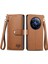 Realme 13 Pro Cüzdan Için Flip Case Darbeye Aşk Deri Kılıf Fermuar (Yurt Dışından) 2