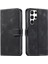 Samsung Galaxy S22 Ultra Pu Deri Manyetik Kickstand Kart Için Flip Case (Yurt Dışından) 5