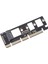 Ngff M Anahtar M.2 Nvme Ahcı Ssd'den Pcı-E Pcı Express 16X X4 Adaptör Yükseltici Kart Dönüştürücü XP941 SM951 PM951 A110 SSD (Yurt Dışından) 1