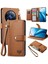 Realme 13 Cüzdan Darbeye Deri Kılıf Fermuar Aşk Için Flip Case (Yurt Dışından) 5