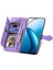 Realme 13 Pro Flip Fermuar Tarzı Iş Çoklu Kart Yuvası Cüzdan Için Kılıf (Yurt Dışından) 4
