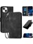 IPhone 13 Mini ve Kredi Kartı Yuvası Yüksek Kaliteli Deri Için Flip Case (Yurt Dışından) 1