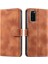 Samsung Galaxy S20 Manyetik Kickstand Bilek Kayışı Pu Deri Için Flip Case (Yurt Dışından) 4