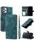 IPhone 11 Için Flip Case Pro Manyetik Bilek Kayışı Kickstand Pu Deri Kart (Yurt Dışından) 5