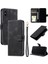 IPhone Xs Max Manyetik Cüzdan Kart Yuvaları Için Flip Case Bilek Kayışı Pu (Yurt Dışından) 4