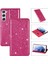 Samsung Galaxy S23 Için Glitter Flip Case Pu Deri Kart Tutucu Flip Case (Yurt Dışından) 1