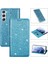 Samsung Galaxy S23 Artı Kart Tutucu Flip Case Cüzdan Için Glitter Flip Case (Yurt Dışından) 1