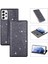 Samsung Galaxy A53 5g Kart Tutucu Manyetik Kapatma Için Glitter Flip Case (Yurt Dışından) 1