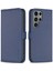 Samsung Galaxy S24 Ultra Kickstand Darbeye Tpu Iç Pu Için Flip Case (Yurt Dışından) 1