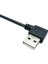 USB 2.0 A Erkek 90 Derece Sağ Açılı Kadın Uzatma Konnektör Kablosu Panel Montaj Deliği ile USB Erkek Dişi Kablo 25 cm (Yurt Dışından) 1
