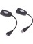 Tek RJ45 Ethernet CAT5E 6 Kablo Üzerinden USB Utp Genişletme Adaptörü 150FT'E Kadar (Yurt Dışından) 1