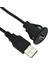 M Pc Araba Dash Kurulu Montaj USB 2.0 Erkek - Dişi Soket Uzatma Paneli Kablosu A6HE (Yurt Dışından) 3