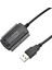 Yüksek Hızlı 480 Mb/s 3'ü 1 Arada USB 2.0 Kablo Adaptörü Usb'den 2,5/3,5/5,25 Inç Sata Ide Adaptörlerine (Yurt Dışından) 1