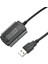 Yüksek Hızlı 480 Mb/s 3'ü 1 Arada USB 2.0 Kablo Adaptörü Usb'den 2,5/3,5/5,25 Inç Sata Ide Adaptörlerine (Yurt Dışından) 2