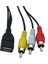 5 Feet/1.5 M USB Dişi 3 Rca Erkek Ses Dönüştürücü Video Av A/v Kablosu Kamera Adaptörü USB Rca Kablosu Av Bağlantı Noktası Tv Kutusu (Yurt Dışından) 3