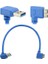 30 cm USB 3.0 A 90 Derece Aşağı Açılı Erkekten Mikro B Erkeğe 90 Derece Sol Açılı Kısa Kablo (Yurt Dışından) 2