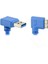 30 cm USB 3.0 A 90 Derece Aşağı Açılı Erkekten Mikro B Erkeğe 90 Derece Sol Açılı Kısa Kablo (Yurt Dışından) 4
