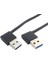 Chenyang USB 3.0 Tip A Erkek 90 Derece Sol Açılı - Sağ Açılı Uzatma Kablosu 50CM (Yurt Dışından) 1