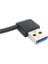 Chenyang USB 3.0 Tip A Erkek 90 Derece Sol Açılı - Sağ Açılı Uzatma Kablosu 50CM (Yurt Dışından) 5