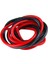 Paket 4 Adet 14 Ayar 1 Metre Silikon Kablo Fine Beach 14 Awg, Siyah ve Kırmızı (Yurt Dışından) 3