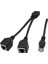 RJ45 1 Erkek 2 Dişi Soket Bağlantı Noktası Lan Ethernet Ağ Ayırıcı Y Adaptör Kablosu 0.25 M (Yurt Dışından) 2