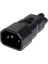 Iec 320 Adaptör C14 - C5 Iec Güç Adaptörü Iec Konektörü 3 Kutuplu Soket C14 - Yonca Yaprağı Fişi Micky C5 Düz Dönüştürücü (Yurt Dışından) 2