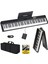 PLX-120BK-ST Katlanır Taşınabilir Dijital Piyano Tuş Hassasiyetli Full Set 2