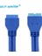Fabrika Usb3.0 20PIN Veri Kablosu Anakart Transfer Şasisi Ön ve Arka Panel Kablosu 0.5 Metre (Yurt Dışından) 5
