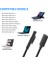 USB Tip C Pd 15V Güç Şarj Adaptörü Dönüştürücü Şarj Kablosu Için Yüzey Pro 7/6/5/4/3/go/kitap Dizüstü Bilgisayar 1/2 (Yurt Dışından) 3