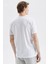 Baskılı % 100 Pamuk Standart Fit Bisiklet Yaka T Shirt Erkek T Shirt V35527T 1bw 4