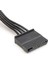 Çoklu HDD Için 4 Pin Molex Erkek - 5 x 15 Pin Sata Dişi Güç Kablosu Adaptörü (Yurt Dışından) 5