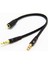 2 In 1 3.5mm Stereo Ses Kulaklık Jakı Erkek Kadın Kulaklık Kulaklık Mic Y Splitter Kablo Adaptör Konnektörü Cep Telefonu Için (Yurt Dışından) 3