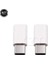 At 5pcs Usb-C Tip-C Mikro USB Veri Şarj Adaptörü Dönüştürücü Konektörü Yeni (Yurt Dışından) 5