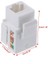 Cat6 Ağ Modülü Bilgi Soketi RJ45 Konnektör Adaptörü Keystone Jack R91A (Yurt Dışından) 4