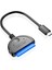 USB 3.1 Tip C Sata Kablo Dönüştürücü Erkek 2.5 ''hdd SSD Sürücü Tel Adaptörü Kablolu Bilgisayar Için Usb3.1 Sata3 22PIN Kablo Dönüştürme (Yurt Dışından) 2