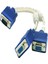 15 Pin VGA Erkek 2 Kadın Y Splitter Kablo Svga Monitör Adaptörü Uzatma Dönüştürücü Video Uzatma Kablosu Pc, Tv Için 0.25 M (Yurt Dışından) 4