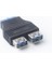 Ult-Best Anakart 20PIN Başlık 2 Port Usb3.0 Tip A Dişi Konnektör Hub Adaptörü Asus Acer Gigabyte Anakart Için (Yurt Dışından) 2
