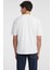 Erkek Beyaz Logolu Ikonik T-Shirt 4