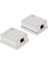 2 Sk.tek Bağlantı Noktalı CAT5E Sur-Mount Kutusu 1x RJ45 Ethernet Bağlantı Noktası CAT5E RJ45 Ağ / Internet Kablosu Duvara Montaj Bağlantı Kutusu (Yurt Dışından) 3