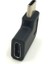 USB 3.1 Tip C Dişi - Erkek 90 Derece Açı Sol Sağ Adaptör Dönüştürücü Konektörü Usb-C (Yurt Dışından) 3