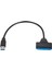 Harici 2.5 Için USB 3.0 - Sata 22 Pin SSD Kablo Adaptörü (Yurt Dışından) 1