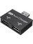 Taşınabilir USB Hub - 2 Bağlantı Noktalı Şarj Cihazı Hub Adaptörü Mini USB 2.0 Erkek - Çift Dişi Şarj Splitter Hub Dönüştürücü Pc Dizüstü Bilgisayar Için (Yurt Dışından) 1