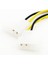 Adet Atx 4 Pin Dişi 12 V Cpu Psu Çift 4 Pin Erkek Molex Dahili Pc Güç Adaptörü Bağlantı Kablosu 18 cm (Yurt Dışından) 4