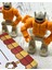 Kawaii Turuncu Robot Silgi 2