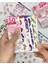Sanrio My Melody Karakteri Defter 16 Yaprak 450 Adet Sticker / Bullet Journal / Defter Süsleme 3
