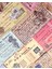 Vintage Mektup Ve Zarf Desenli 50 Yaprak Kırmızı Defter Sticker / Bullet Journal / Scrapbook 5