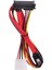 1 Adet 15 + 7 Pin Güç Verileri 4 Pin Ide Güç Sata Veri Sert Kablo Adaptör Kablosu Yüksek Hızlı Pc Profesyonel Kablo (Yurt Dışından) 2