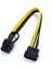 Molex 4-Pin - Pcıe 8-Pin (6+2) Adaptör Güç Kablosu 18AWG 20CM (Yurt Dışından) 2