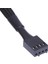 Örgülü Kollu Aksesuarlar Soket Fan Hub Pc Güç Kablosu Cpu Soğutma 4pin Splitter Adaptörü Pwm 12V Bilgisayar (Yurt Dışından) 1