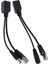 Adaptör Kablosu Konnektörler Pasif Güç Kablosu Ethernet RJ45 Anahtarı Enjektör Kablosu 1 Çift Poe X5X5 (Yurt Dışından) 1